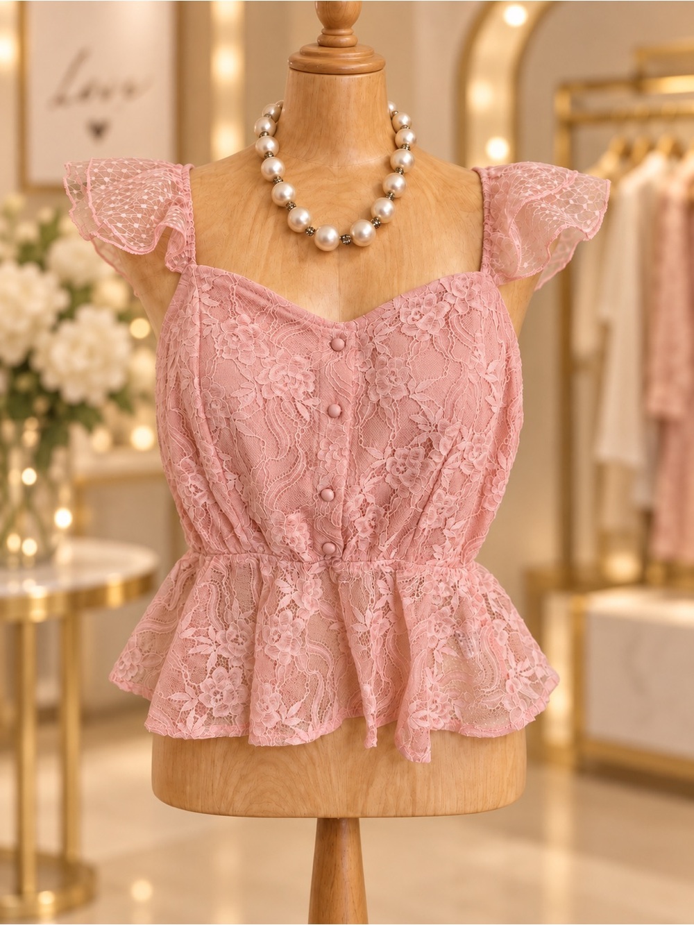 Story On Lace Top
